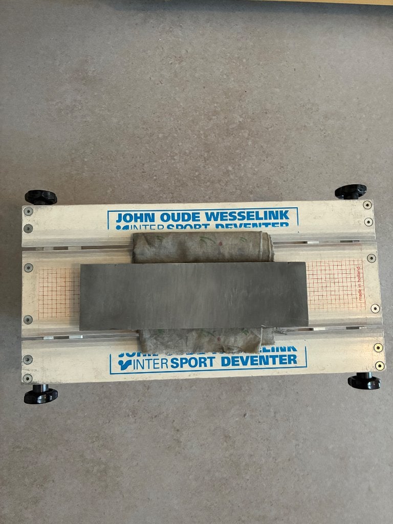 Schaatsslijptafel, Sport en Fitness, Schaatsen, Ophalen, Gebruikt, Noren, Overige merken