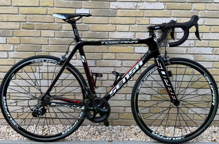 Sensa Toscane racefiets 56cm Ultegra carbon, Overige merken, Gebruikt, Carbon, Ophalen of Verzenden