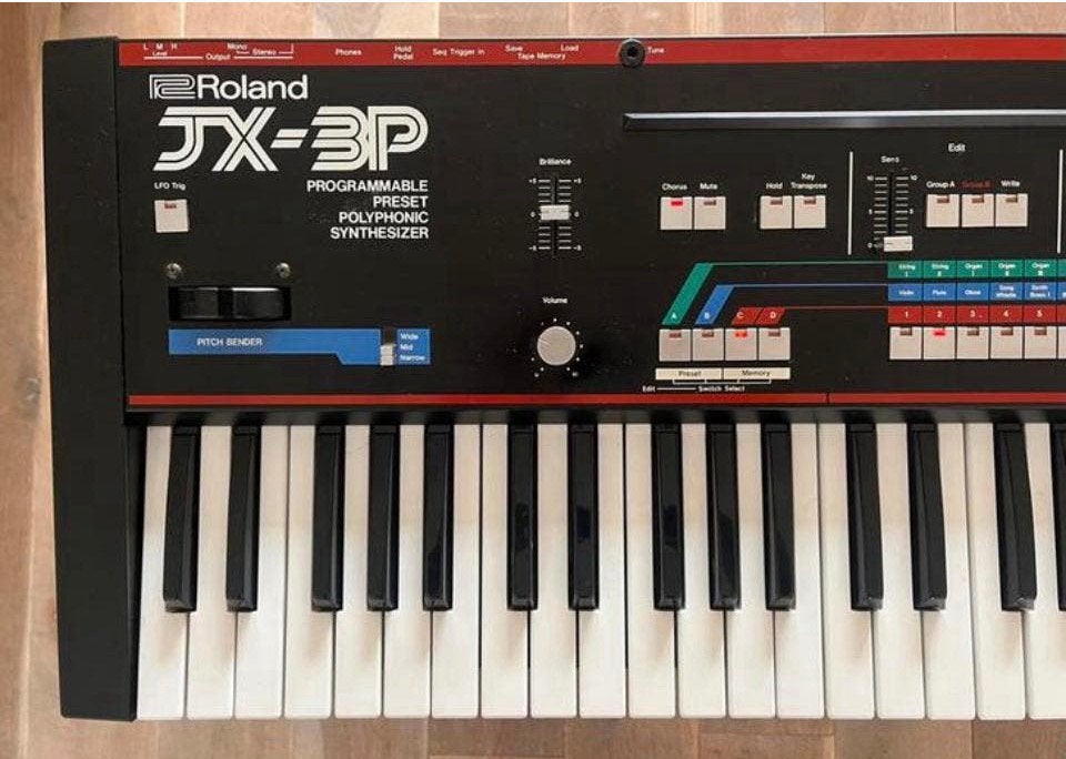 Roland JX-3p, Muziek en Instrumenten, Synthesizers, Ophalen, Zo goed als nieuw, 61 toetsen, Roland