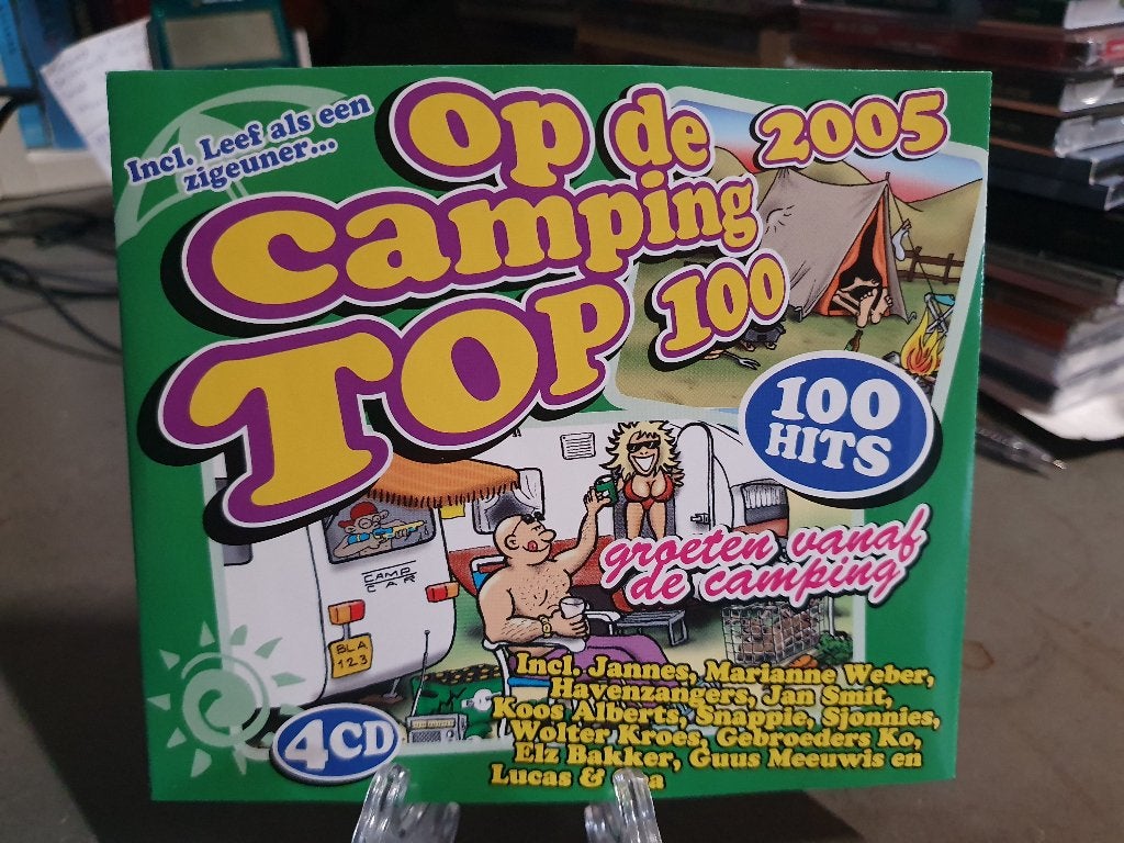 op de camping top 100 2005 4CD, Ophalen of Verzenden, Zo goed als nieuw, Levenslied of Smartlap