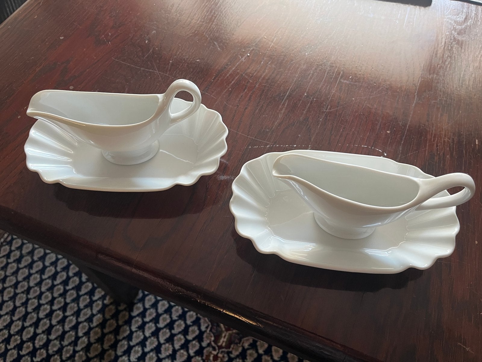 2 Sauskommen met schaaltjes van L. Dake en Zoon, Ophalen of Verzenden