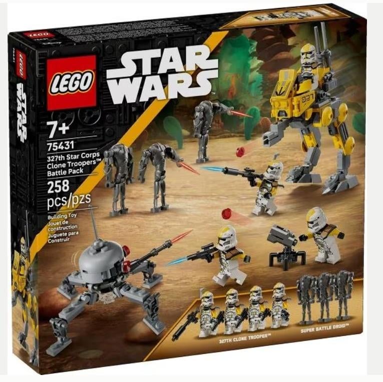 Lego Star Wars 75431 - 327th Star Corps Clone Troopers NIEUW, Ophalen of Verzenden, Nieuw, Complete set, Lego