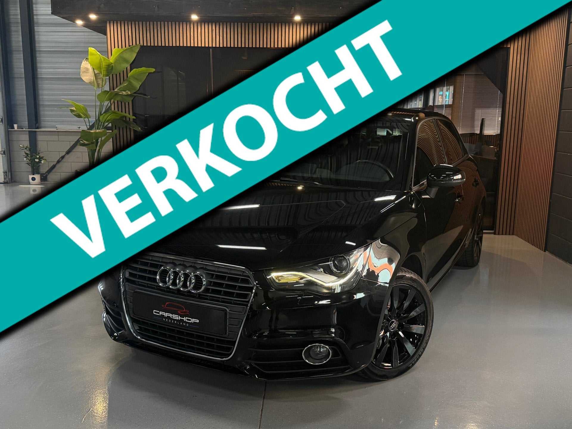 Audi A1 Sportback 1.4 TFSI 140PK Pro Line S AUTOMAAT/CRUISE, Dealer onderhouden, Stof, Zwart, 4 cilinders