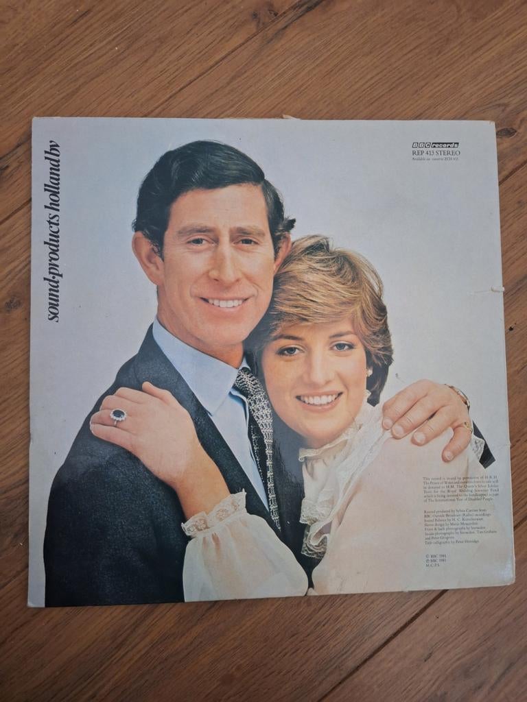 LP Charles & Diana - The Royal Wedding (1981), Originele persing, Ophalen of Verzenden, Gebruikt, 12 inch