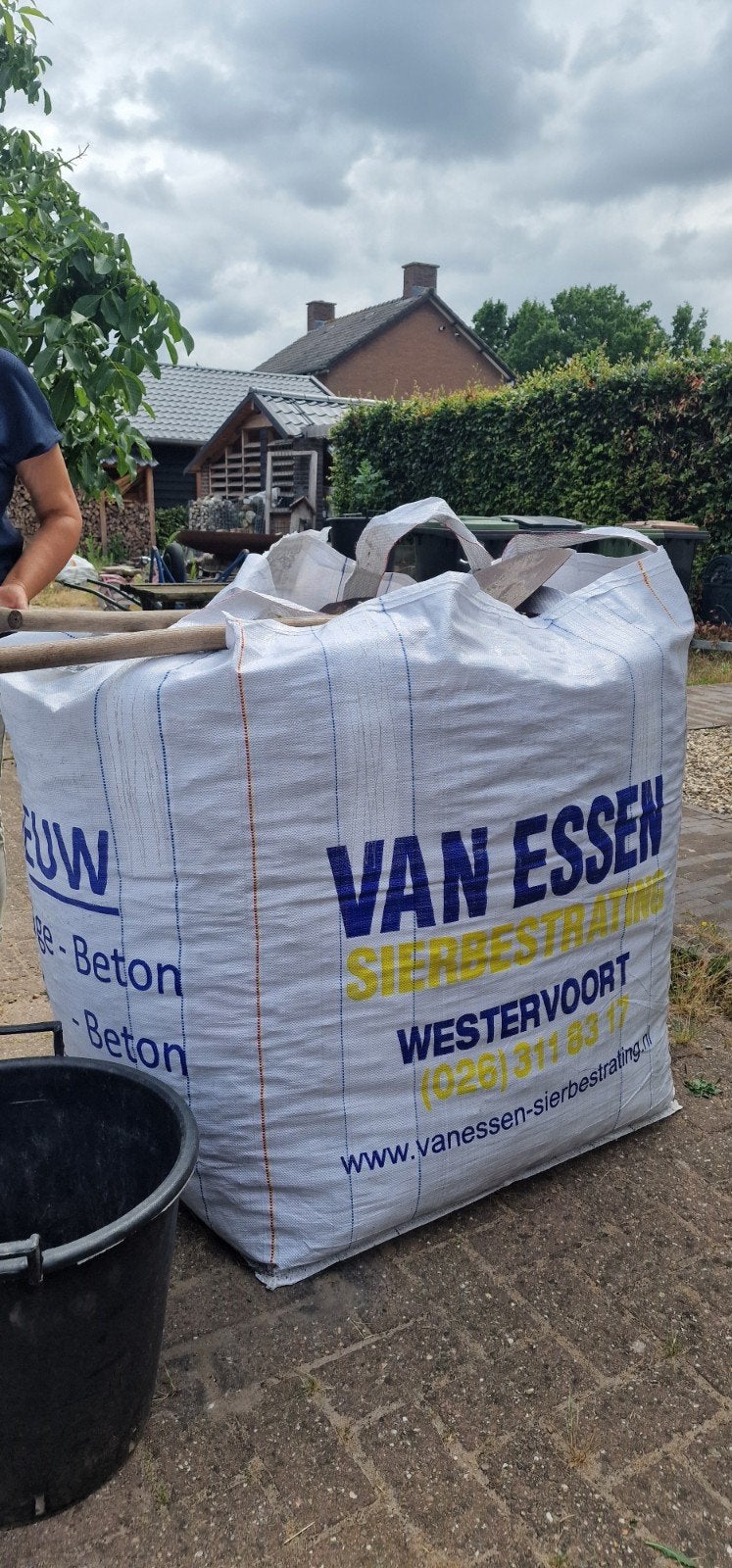 Lege big bag, €5,- p.st. 1x gebruikt bij levering, Ophalen, 100 cm of meer, 60 cm of meer, Overige typen