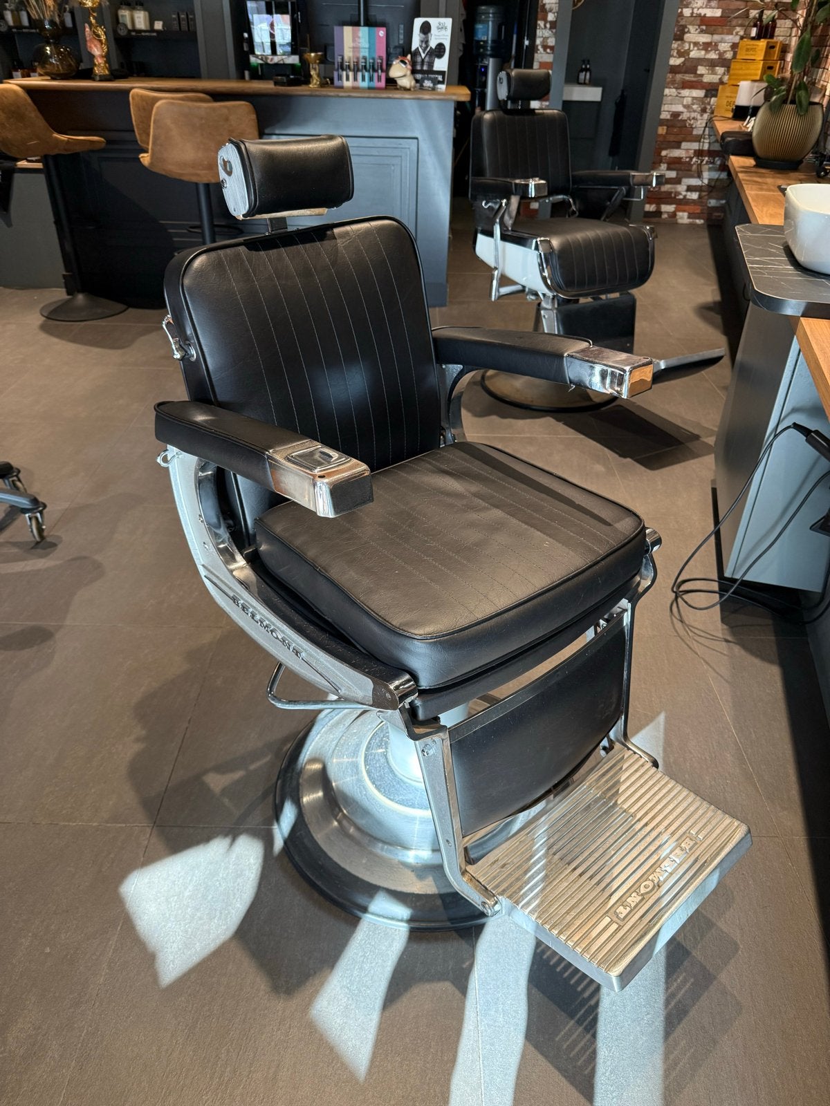 Belmont barberstoelen 2 stuks