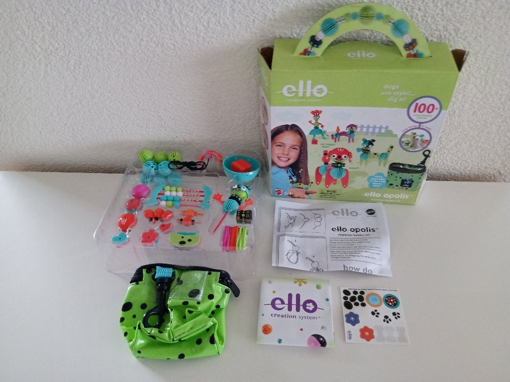 ELLO OPOLIS NIEUW KNUTSELPAKKET (HONDEN MET STIJL), Dieren, Nieuw, Meerkleurig, Ophalen of Verzenden