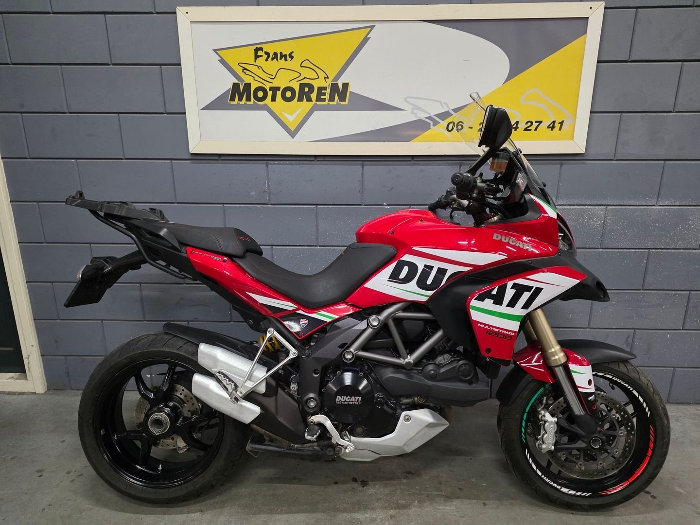 DUCATI MULTISTRADA 1200 abs bj 2014 lichte rijdbare schade, DUCATI, 2 cilinders, 1198 cc, Onbekend