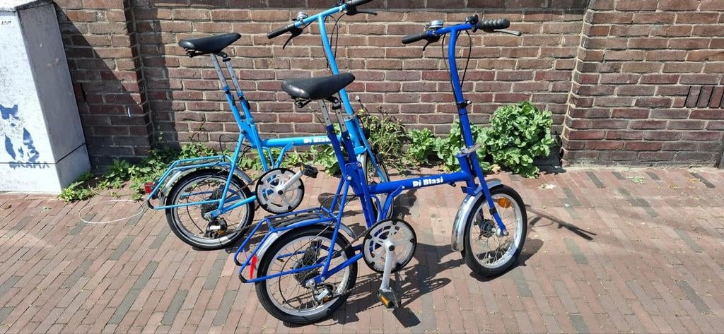 2 Di Blasi vouwfietsen, Fietsen en Brommers, Fietsen | Vouwfietsen, Ophalen, Gebruikt, 16 tot 18 inch, Overige merken
