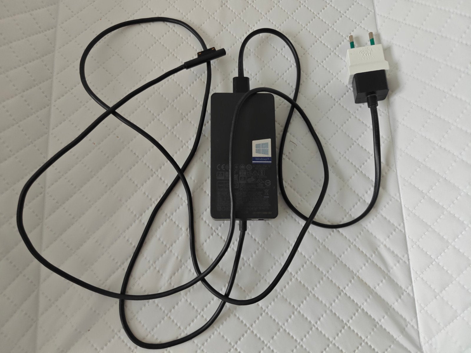 Microsoft Surface 102W charger (Surface Book), Computers en Software, Ophalen of Verzenden, Gebruikt, Microsoft Surface