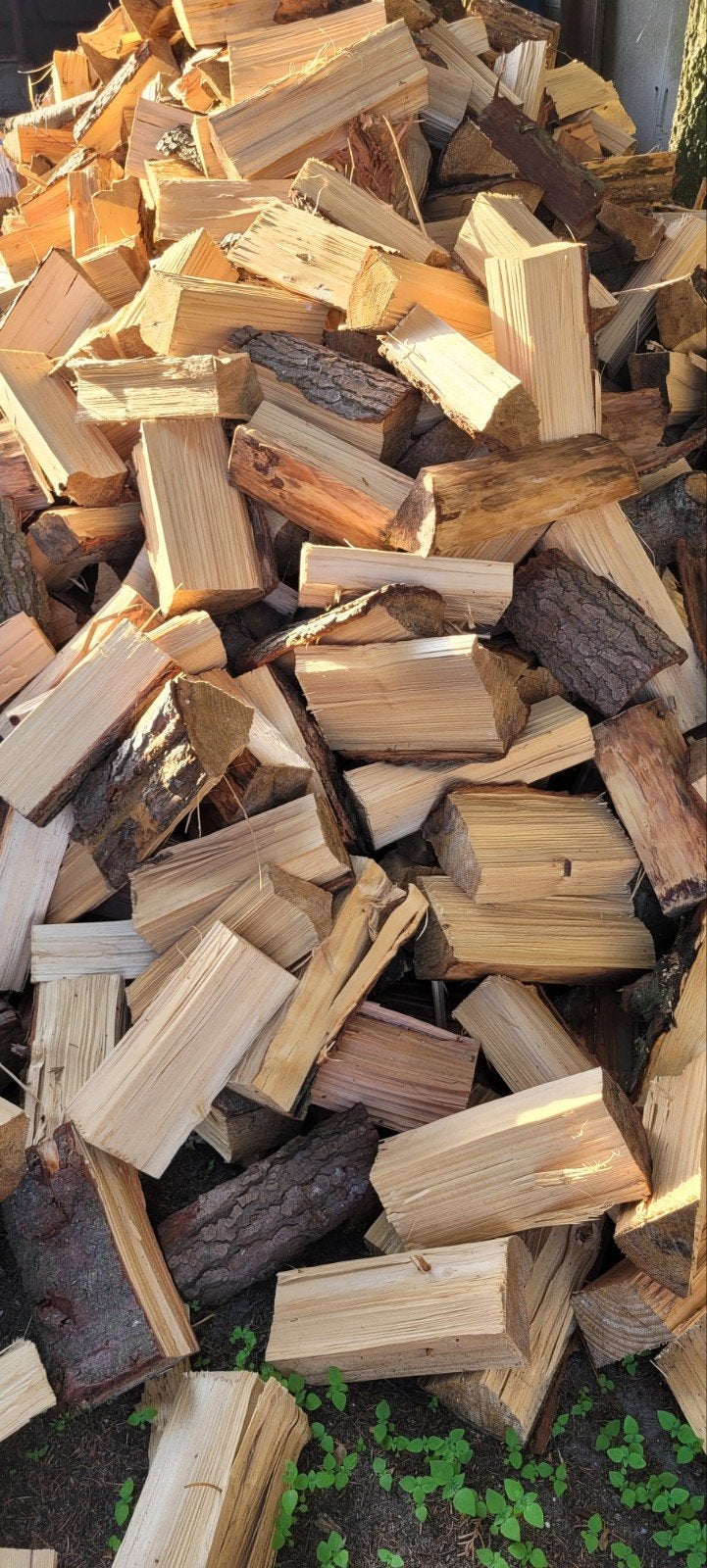 droog naaldhout openhaardhout kachelhout brandhout stookhout, Tuin en Terras, Haardhout, 6 m³ of meer, Ophalen, Overige houtsoorten