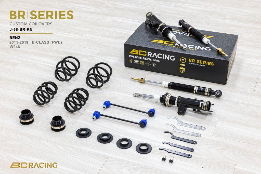 BC Racing schroefset verlaging Mercedes B-Klasse W246 11-19, Ophalen of Verzenden