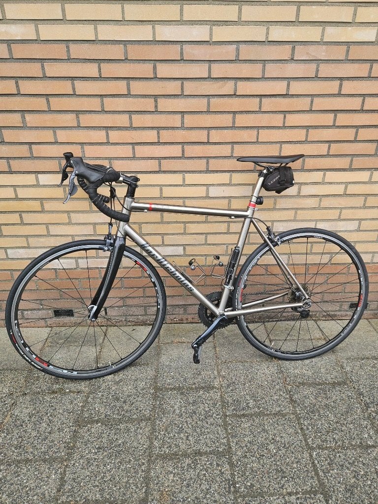 Titanium racefiets Van Nicholas Aquilo, Fietsen en Brommers, Fietsen | Racefietsen, 28 inch, Zo goed als nieuw, Meer dan 20 versnellingen