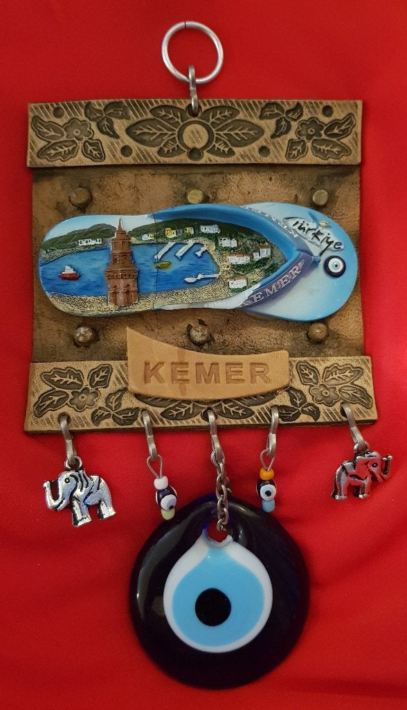 Souvenier antalya kemer turkije vakantie cadeau olifant oog, Verzenden