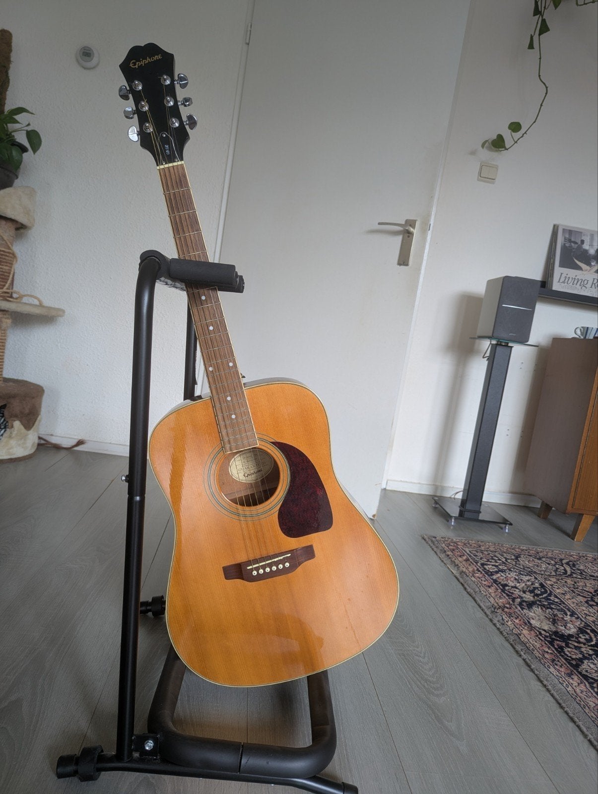 Epiphone DR-200S akoestische gitaar, Muziek en Instrumenten, Snaarinstrumenten | Gitaren | Akoestisch, Ophalen, Gebruikt, Western- of Steelstringgitaar