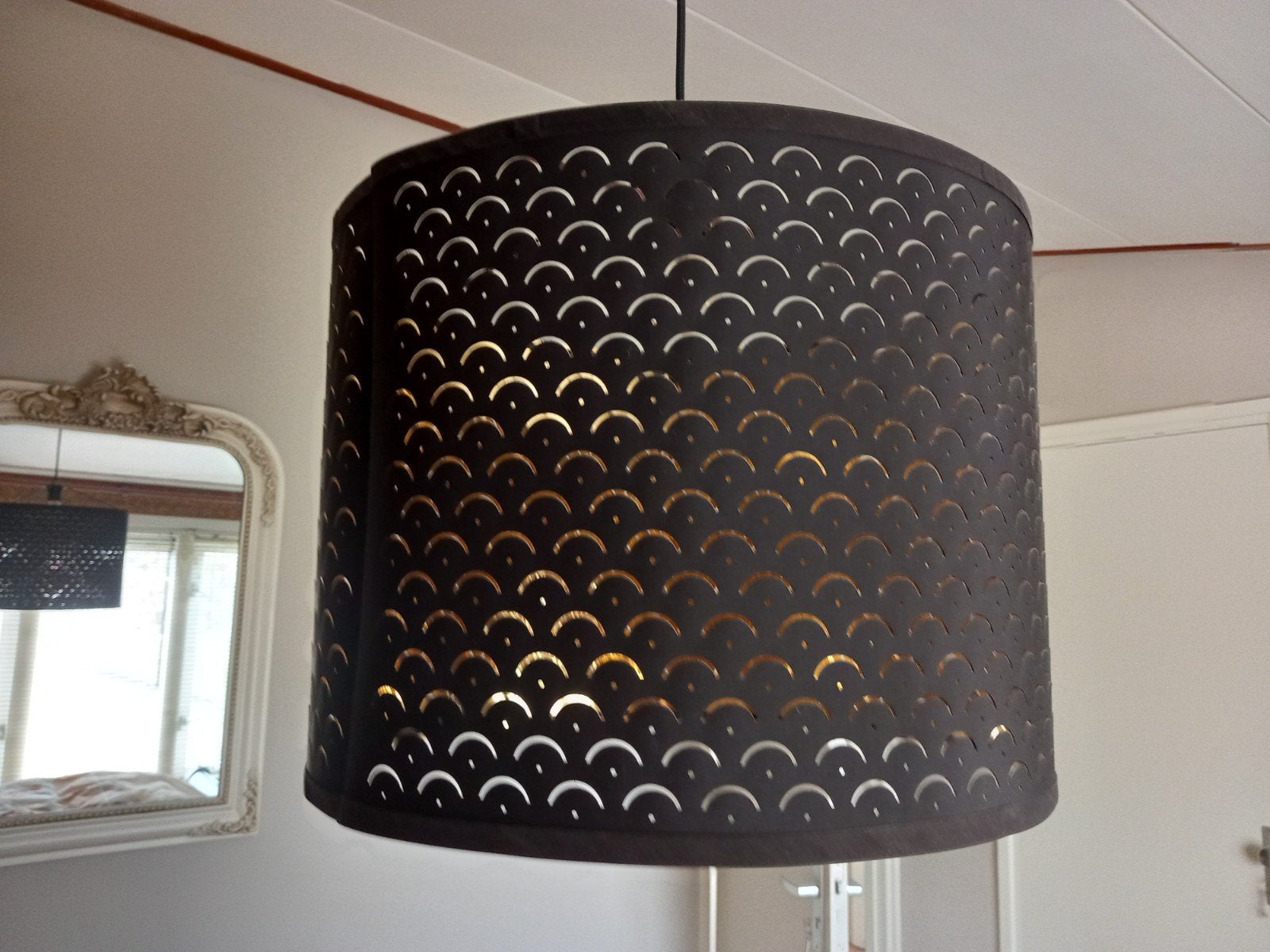 Zwarte lampenkap, Huis en Inrichting, Ophalen