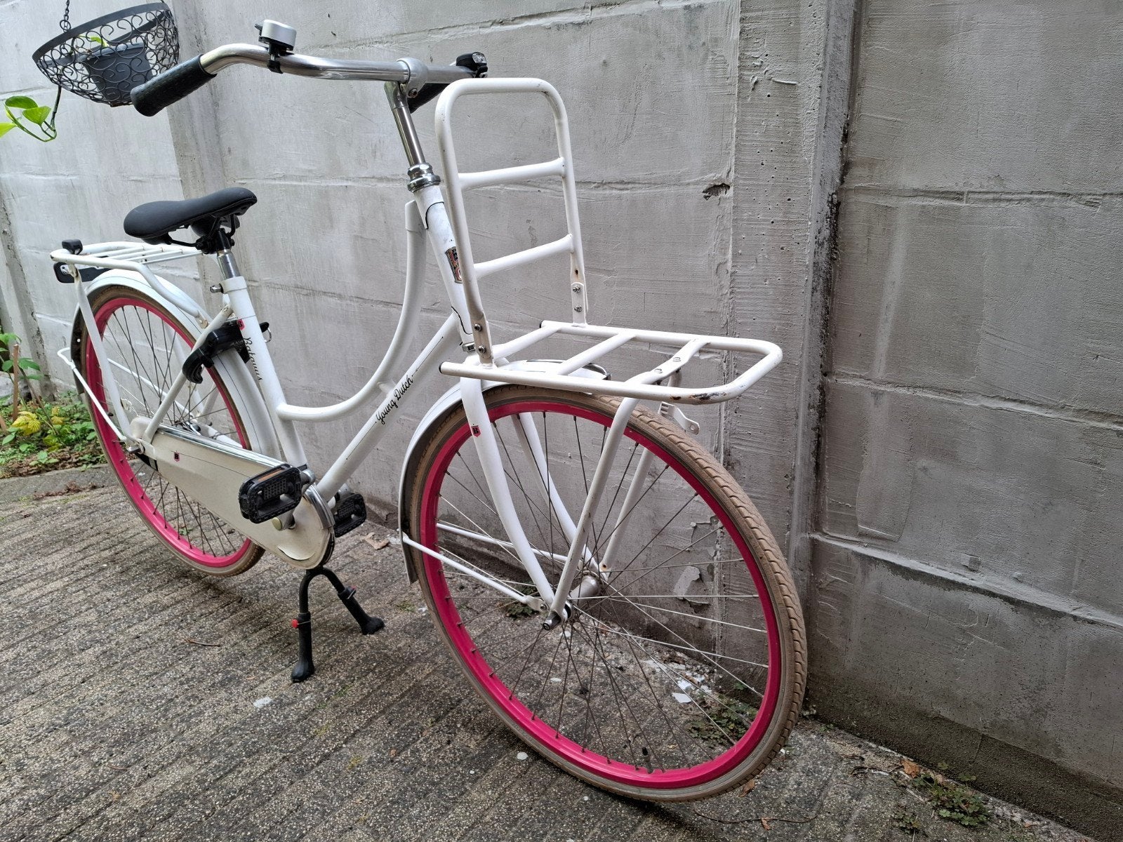 Leuke Batavus Young Dutch transportfiets (26 inch / maat 43), Fietsen en Brommers, Fietsen | Dames | Damesfietsen, Terugtraprem