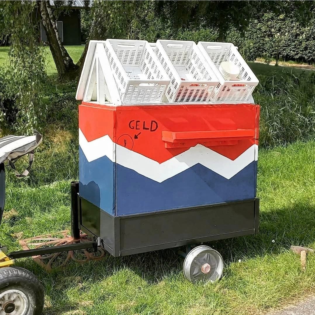 Skelterkar met opbouw, Ophalen, Gebruikt