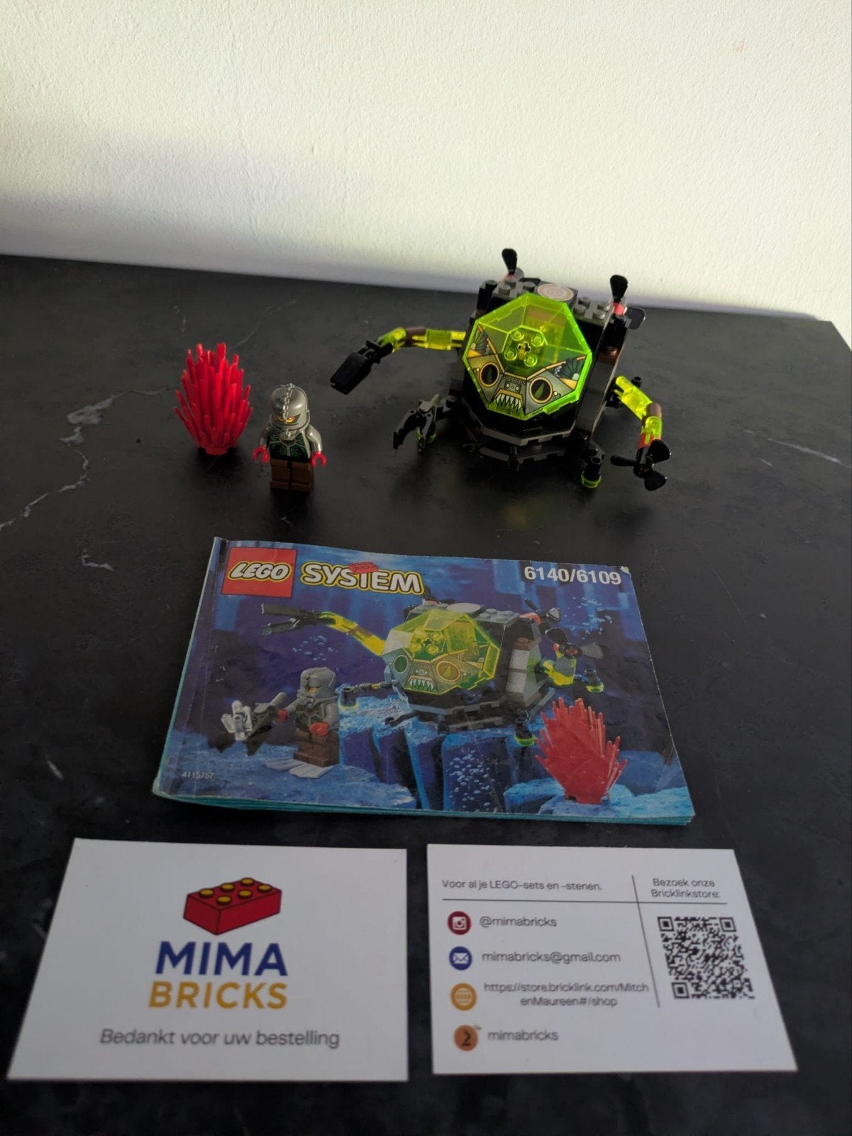Lego Aquazone Aquanauts 6140, Compleet, Gebruikt, Overige thema's, Lego