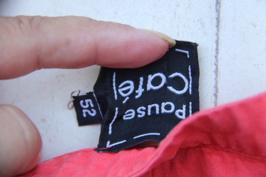 Jurk koraal Pause Cafe mt 52 (EU46) Vaste prijs, PAuse Cafe, Maat 46/48 (XL) of groter, Ophalen of Verzenden, Zo goed als nieuw