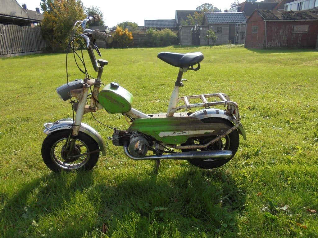 Legnano tiko tiko mini brommer oldtimer, Gebruikt, Onbekend, Overige typen, Trommelrem