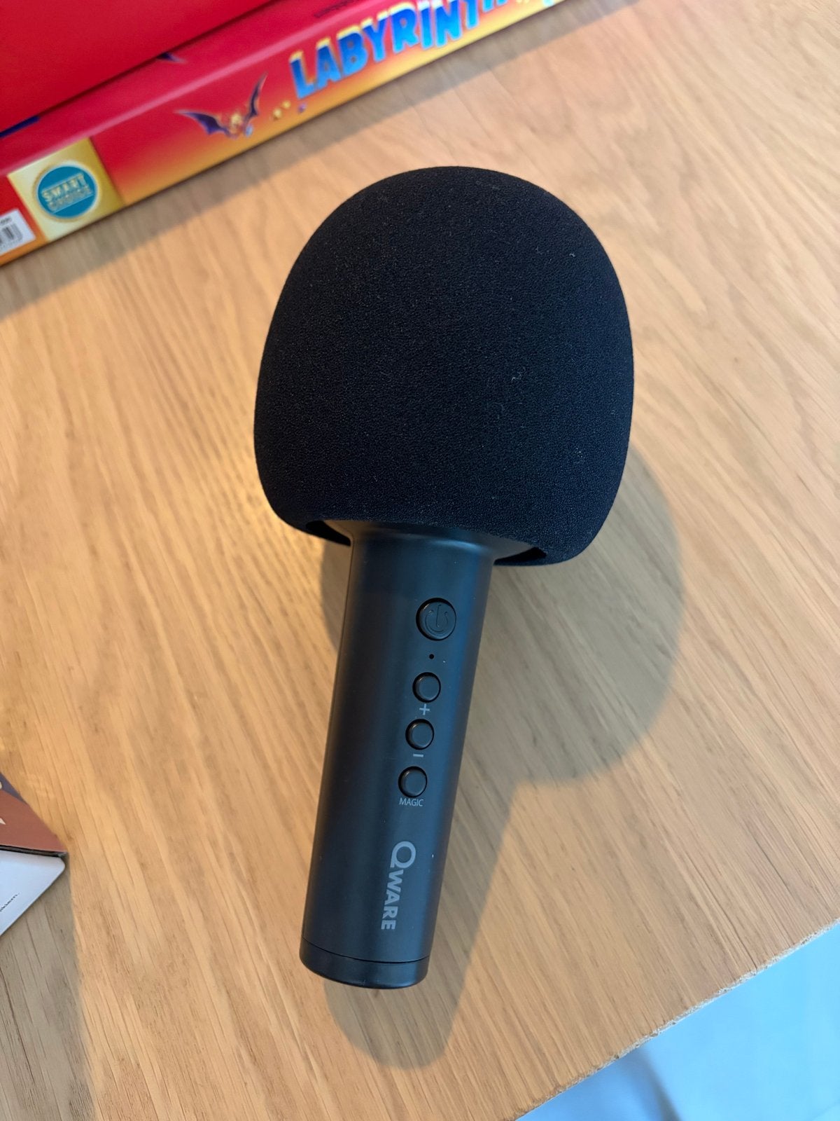 Karaoke Microfoon met Speaker - Zo goed als nieuw, Audio, Tv en Foto, Karaoke-apparatuur, Ophalen of Verzenden, Zo goed als nieuw