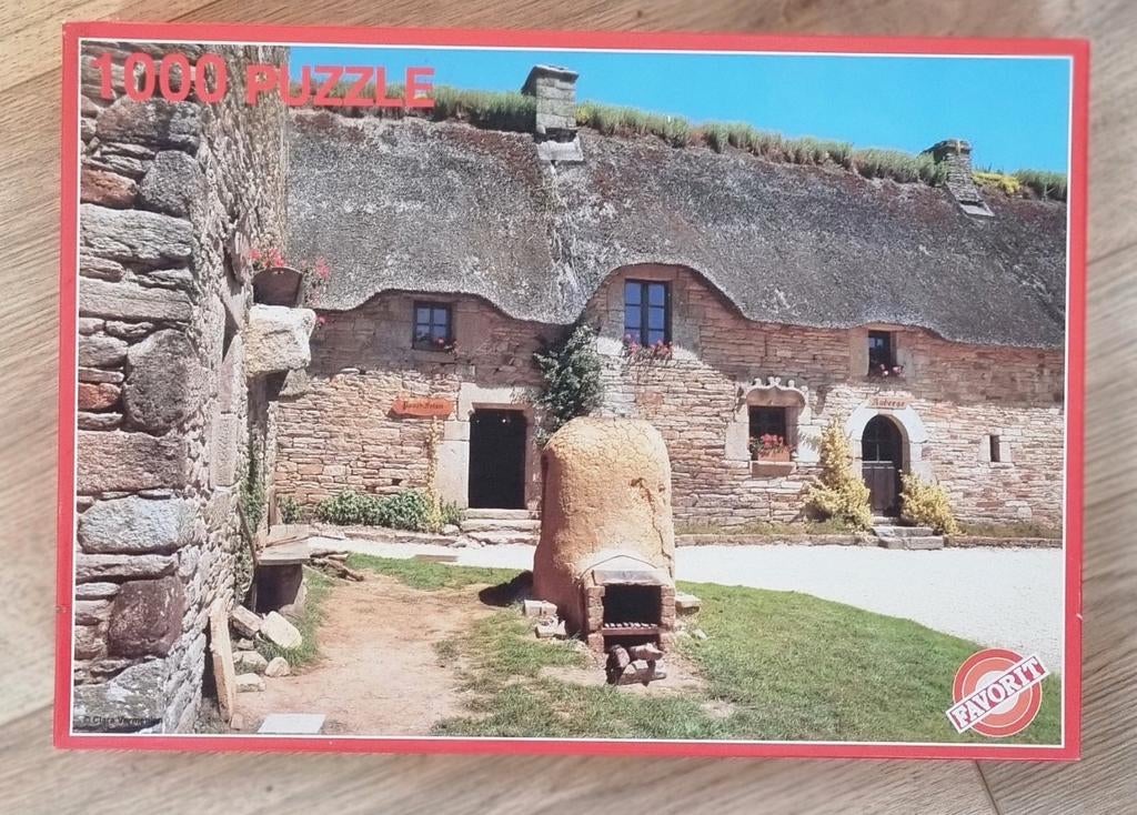 1000 stukjes puzzel - Landelijk tafereel, Hobby en Vrije tijd, Denksport en Puzzels, Ophalen of Verzenden, 500 t/m 1500 stukjes