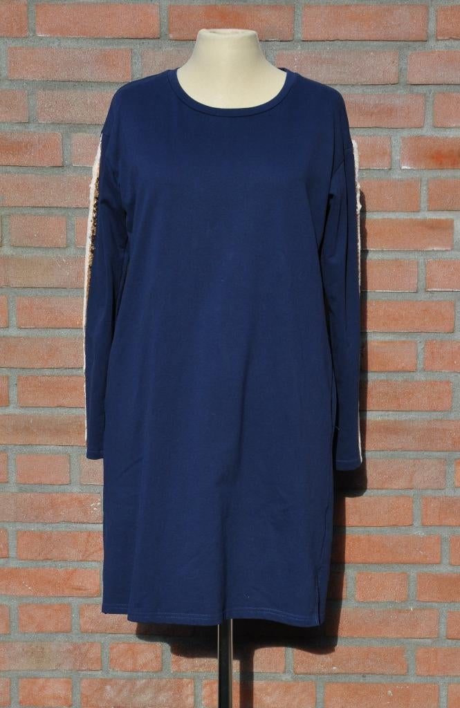 jurk m/L, millennium jurk 40, 42, dress M,L, dameskleding m,, Kleding | Dames, Maat 38/40 (M), Millennium, Blauw, Nieuw