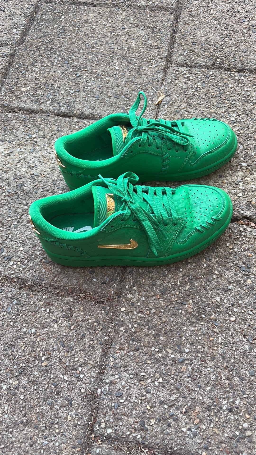 Nike air jordan, Ophalen, Groen, Sneakers of Gympen, Zo goed als nieuw