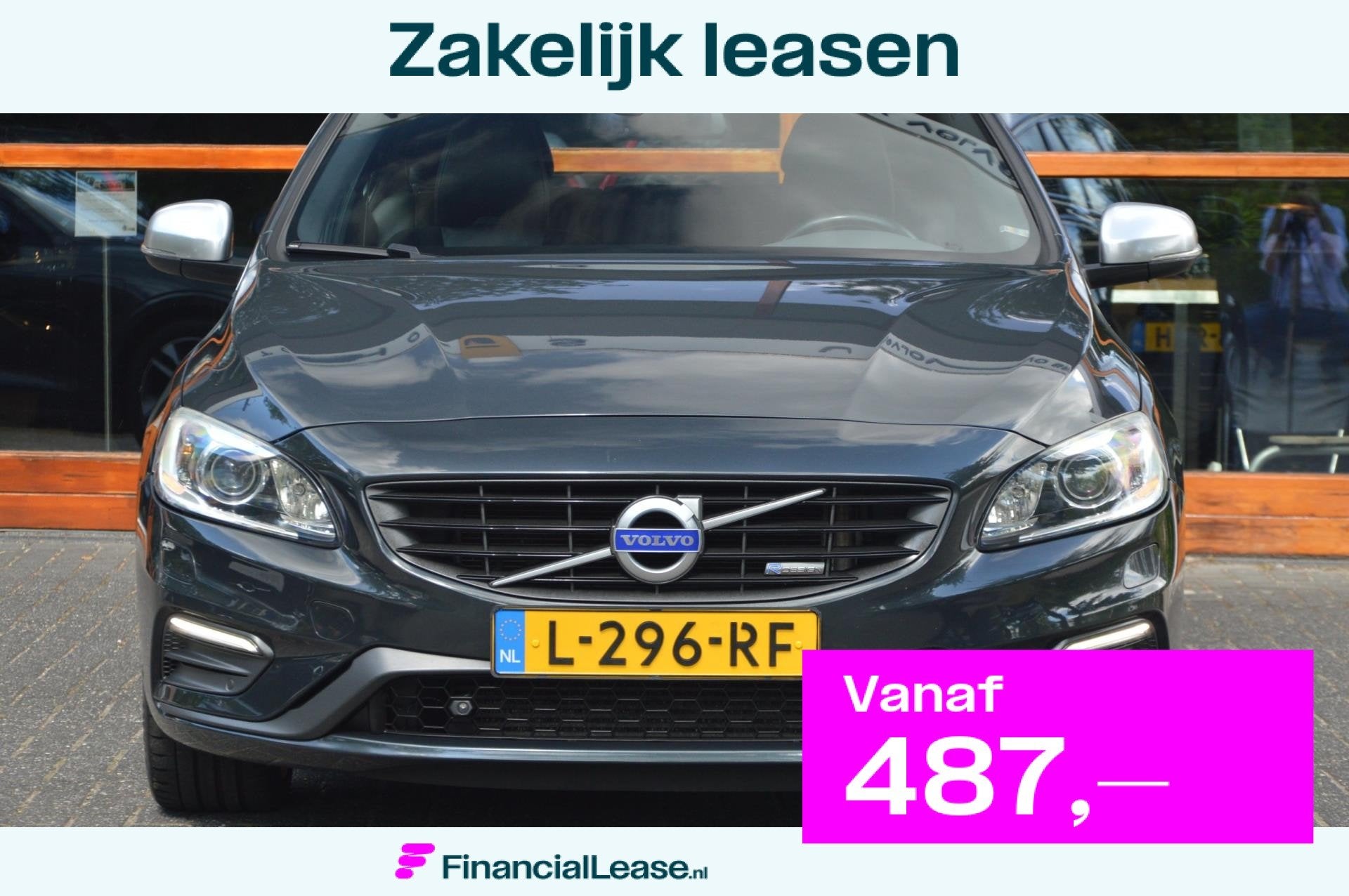 Volvo V60 T3 R-Design | Stoelverwarming | Trekhaak | Rondom, Gebruikt, Zwart, 4 cilinders, 150 pk