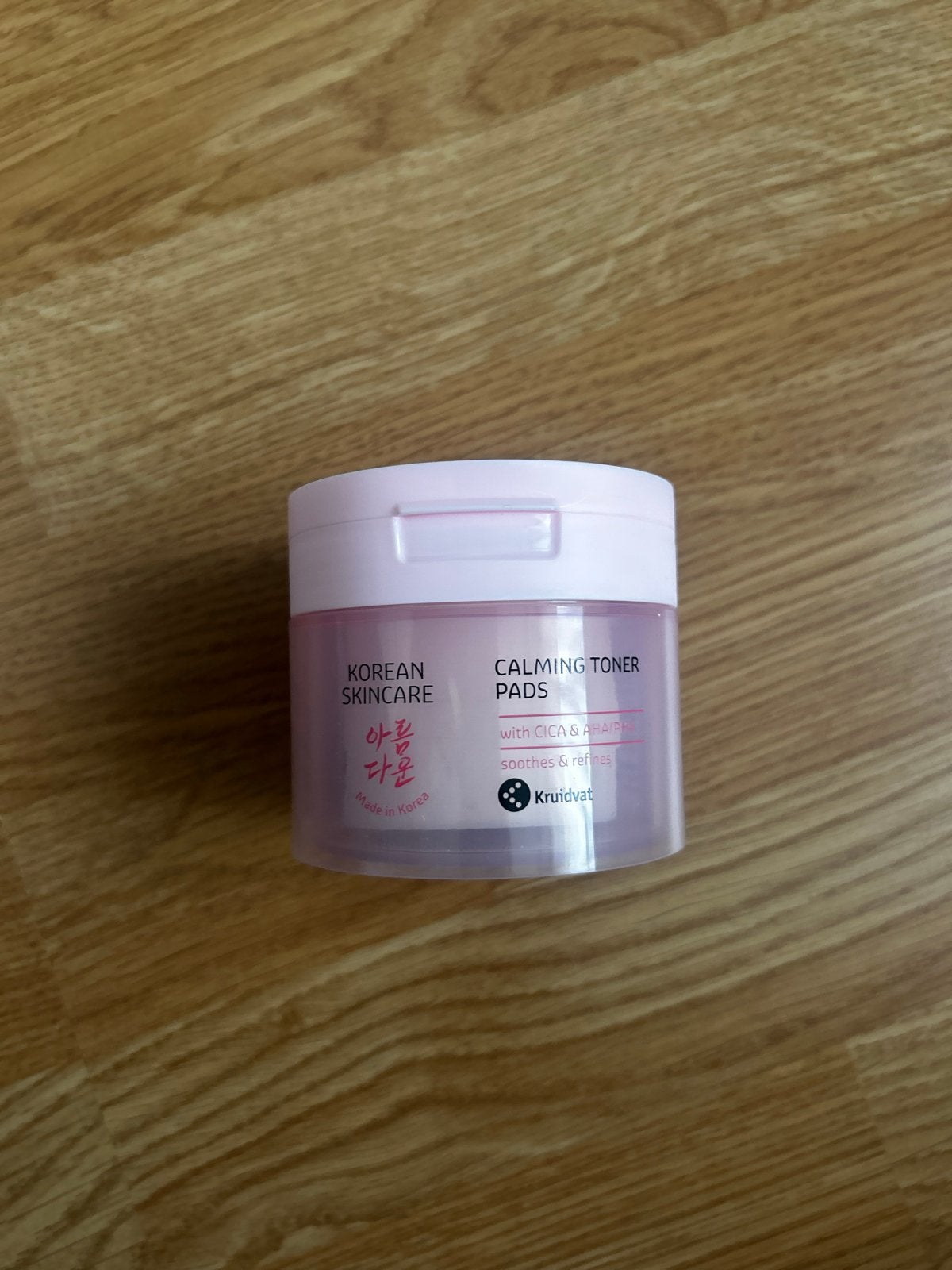Kruidvat Korean Skincare Calming Toner Pads (60 stuks), Ophalen, Gebruikt, Gehele gezicht, Reiniging