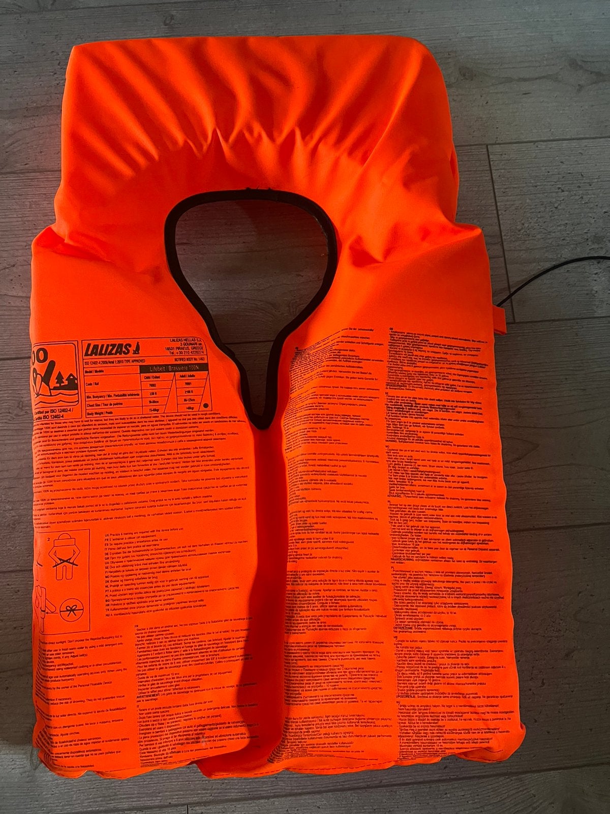 Reddingsvest 100N voor volwassenen , als, Ophalen, Zo goed als nieuw, Dame of Heer, Reddingsvest of Zwemvest