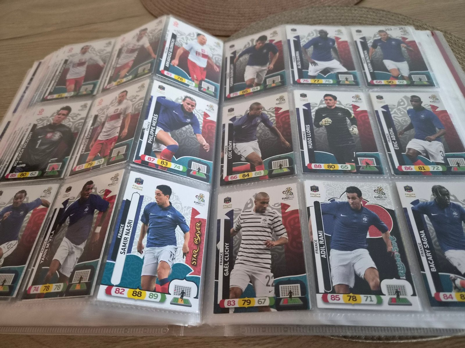 Grote verzameling voetbalplaatjes (Panini, Adrenalyn XL), Ophalen of Verzenden, Zo goed als nieuw, Spelerskaart