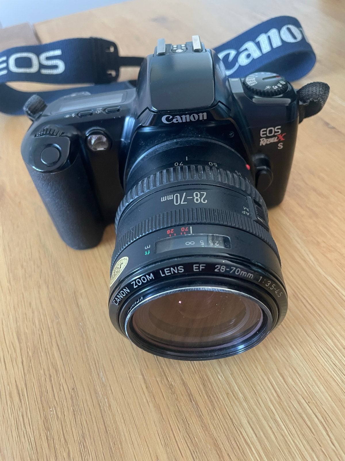 Canon EOS Rebel X S Spiegelreflexcamera met 28-70mm lens, Audio, Tv en Foto, Ophalen of Verzenden, Gebruikt, Spiegelreflex, Canon