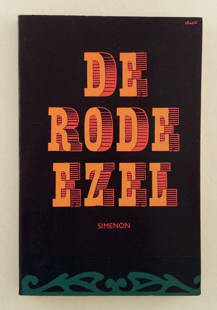 Simenon, Georges - De rode ezel, Verzenden, Gelezen