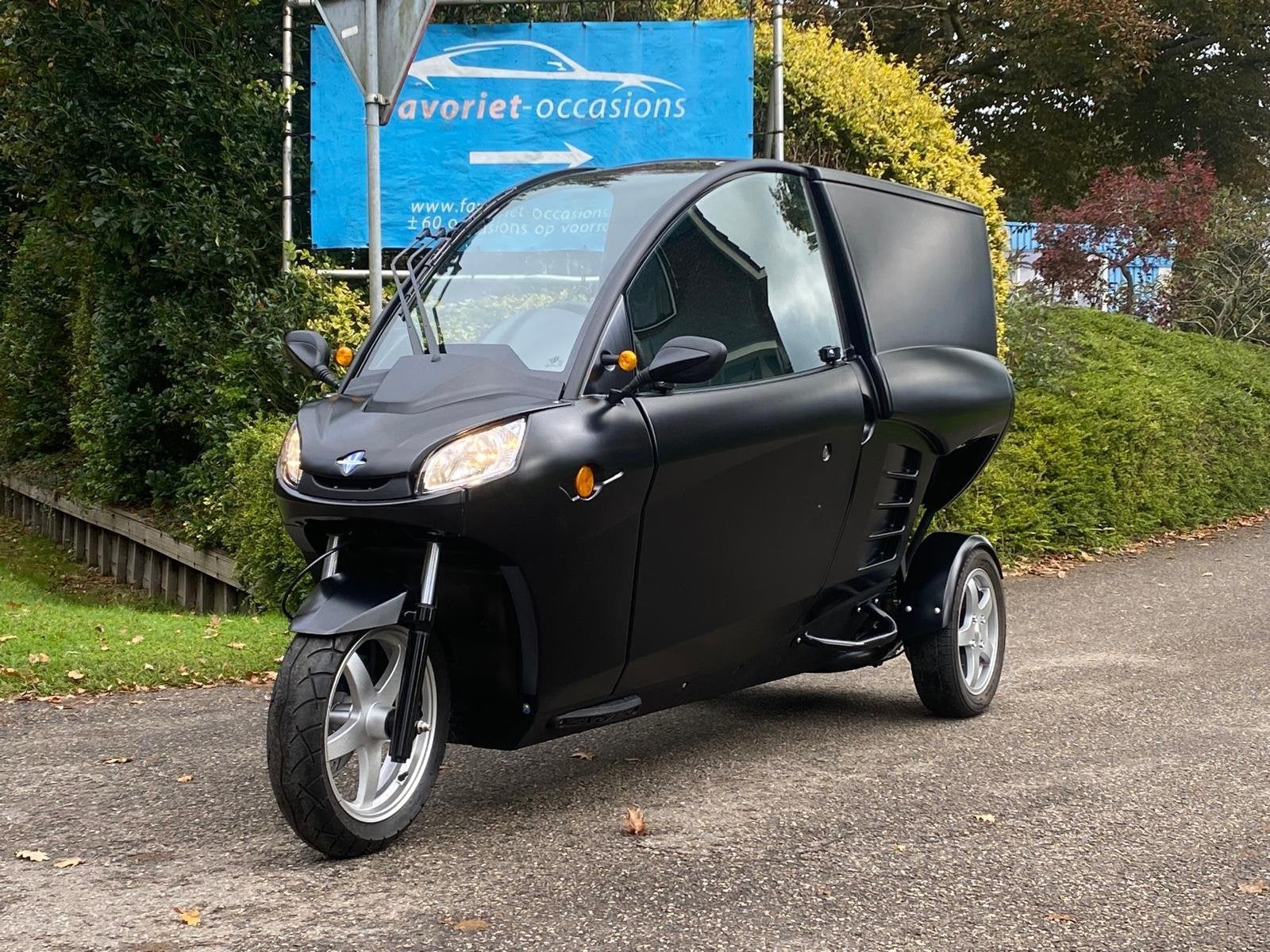 Carver Brommobiel Base 5.4 kWh Automaat | Nieuwstaat | slech, Auto's, Achterwielaandrijving, Gebruikt, Zwart, 1 stoelen