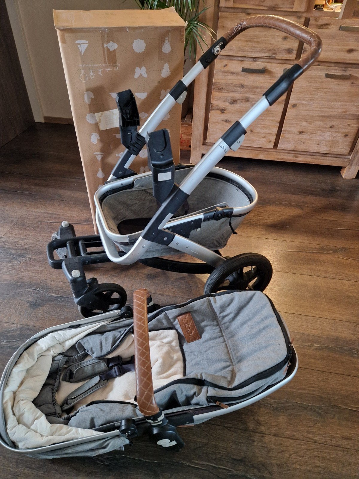 Joolz geo 2 kinderwagen, Zo goed als nieuw, Combiwagen, Verstelbare duwstang, Ophalen