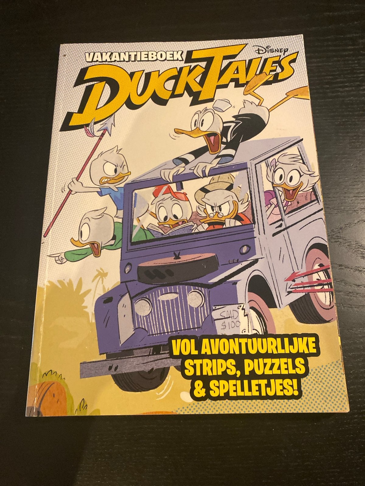Disney DuckTales Vakantieboek - Strips, Puzzels & Spelletjes, Boeken, Stripboeken, Eén stripboek, Ophalen of Verzenden, Zo goed als nieuw