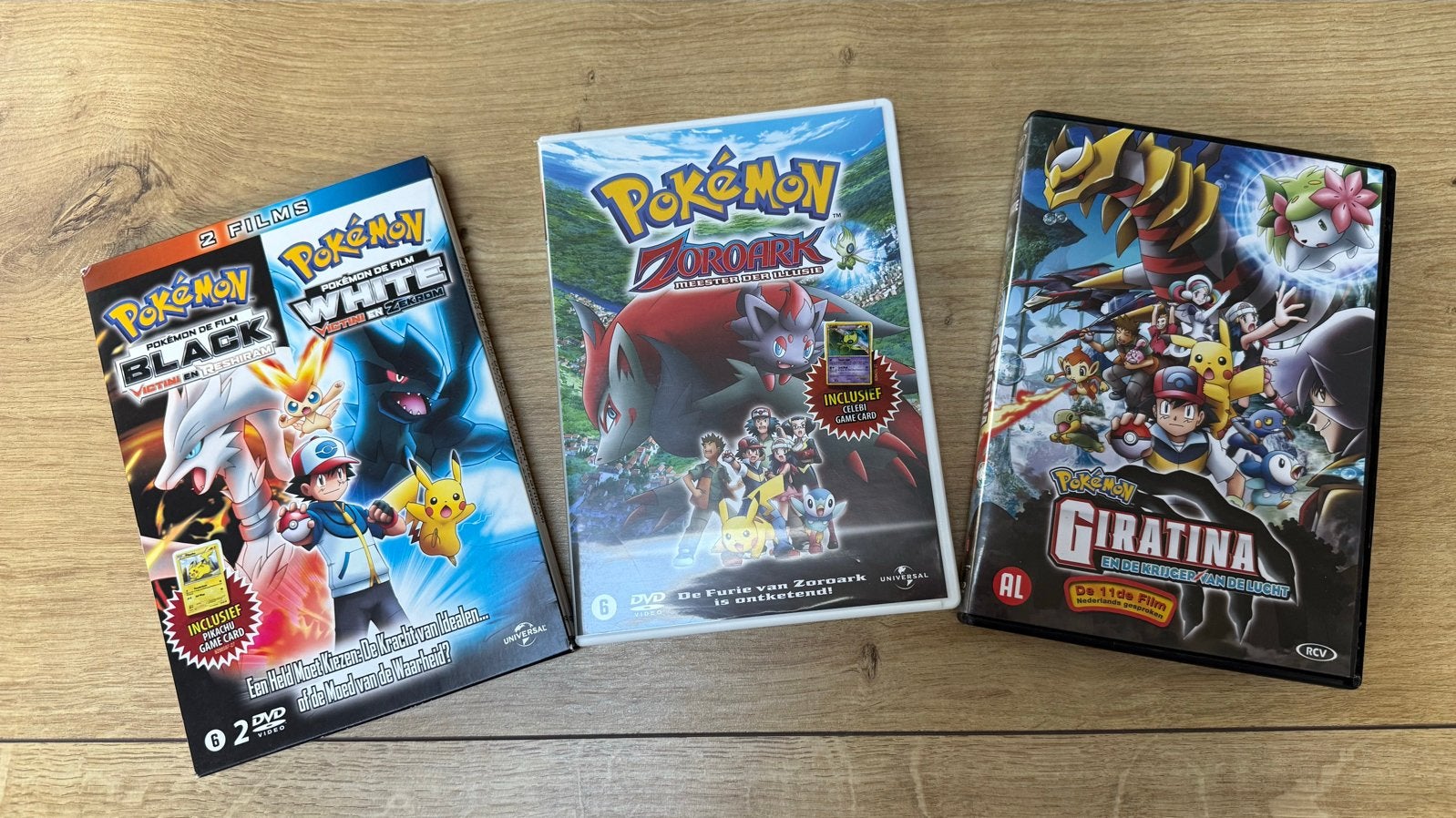 Pokémon films: Black & White, Zoroark, Giratina, Ophalen of Verzenden, Zo goed als nieuw, Overige typen