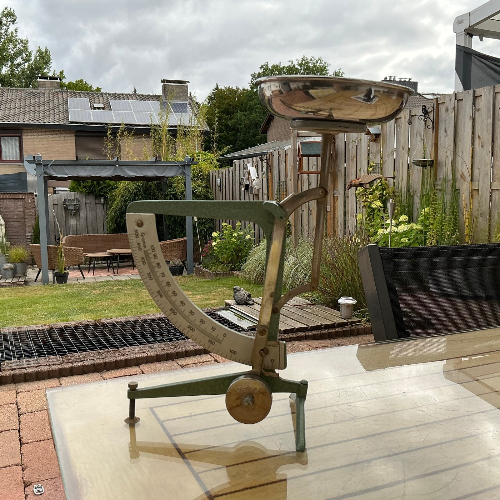 Vintage Hema weegschaal - Decoratief en functioneel, Ophalen of Verzenden, Gebruikt, Overige typen, Minder dan 50 kg