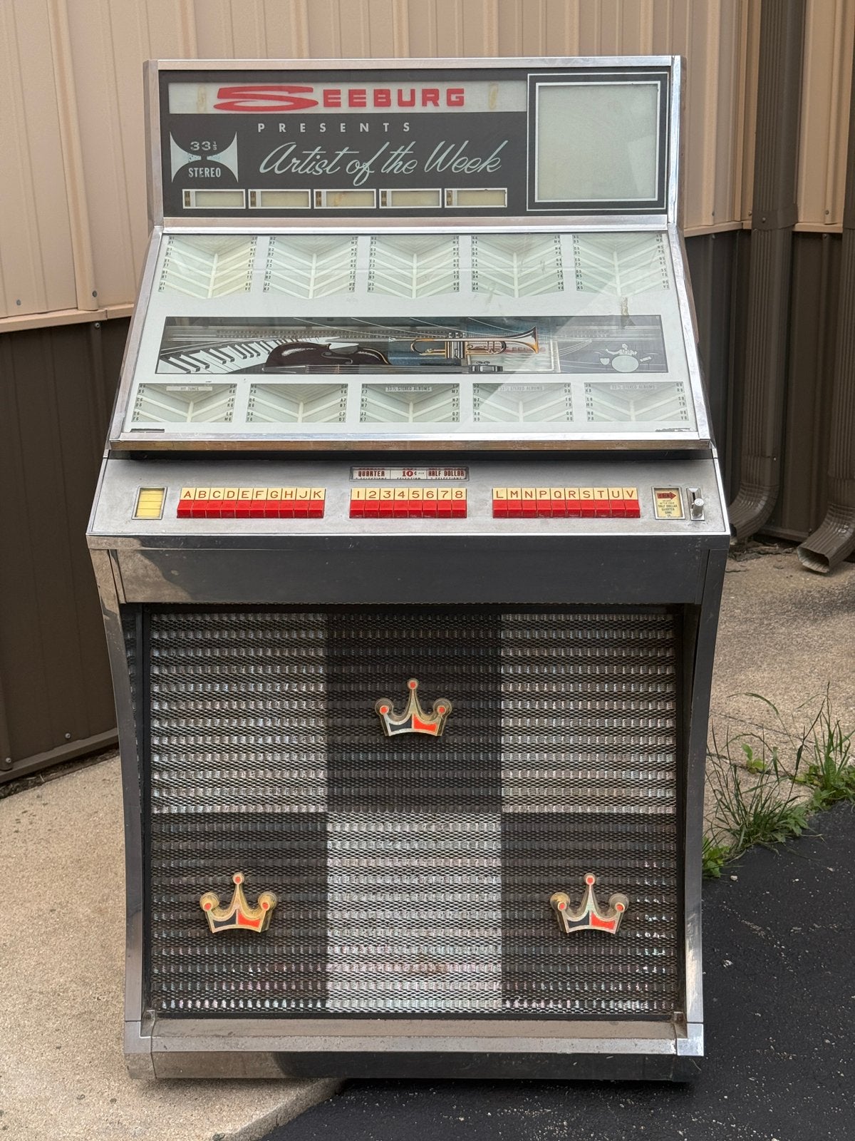 PRESALE DEAL : werkende SEEBURG AY-160 jukebox