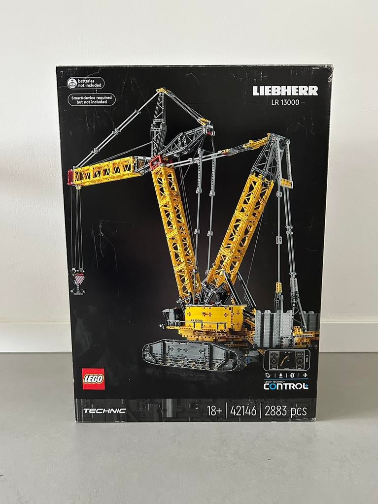 Liebherr LR 13000 Lego Technic hijskraan (42146), Ophalen, Compleet, Lego, Zo goed als nieuw