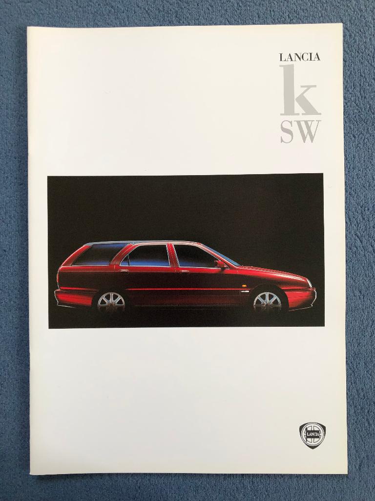 Lancia k SW groot formaat folder 1998, Nieuw, Ophalen of Verzenden, Overige merken, Lancia