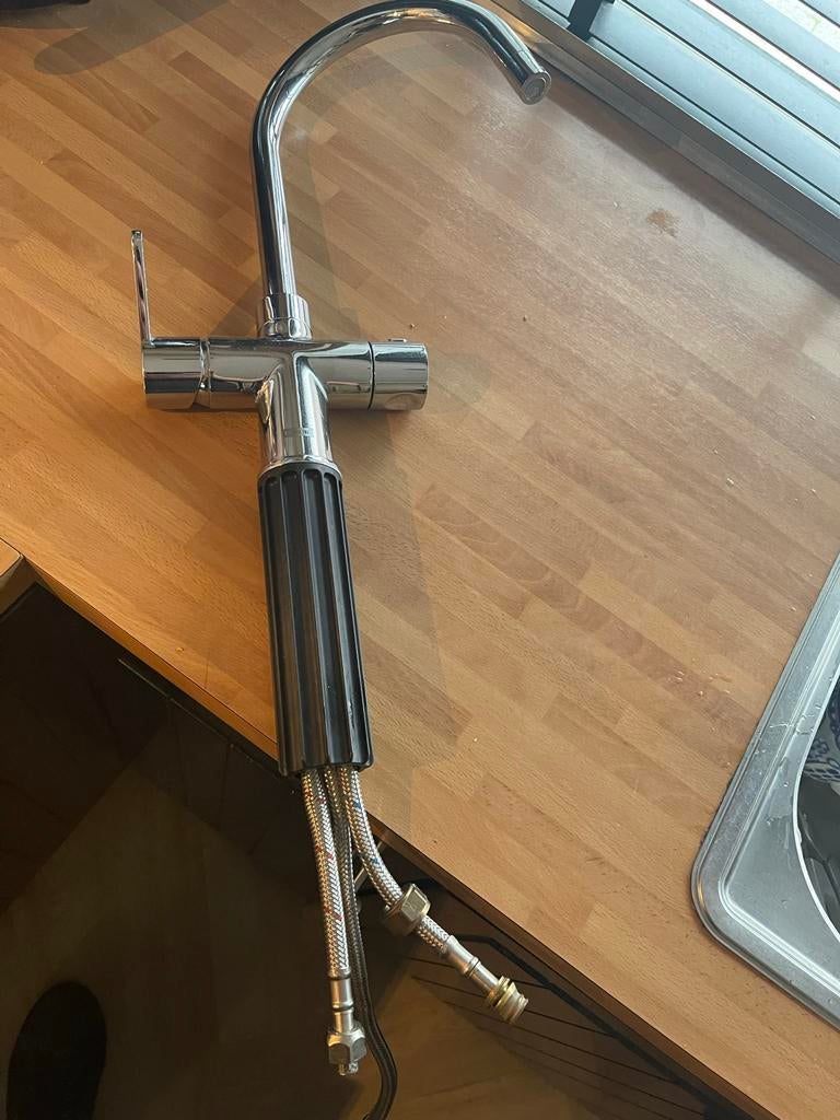 Franke Quooker kraan - Zo goed als nieuw, Ophalen, Zo goed als nieuw, Chroom, Kraan
