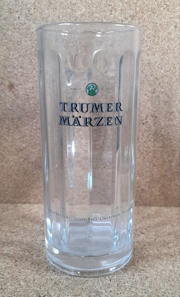 Trumer Märzen Bierpul - Stevige Glazen Pul, Glas of Glazen, Gebruikt, Ophalen of Verzenden, Glas