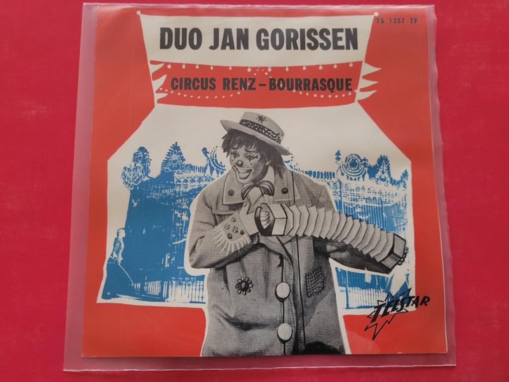 Duo Jan Gorissen - Circus renz, Ophalen, Zo goed als nieuw, Overige formaten, Levenslied of Smartlap