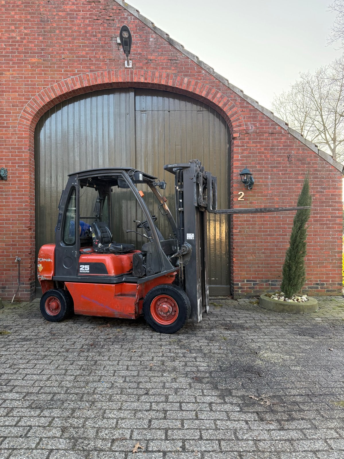 Nissan 2.5 Tons Heftruck, 2000 tot 3000 kg, Ophalen of Verzenden, Diesel, Heftruck
