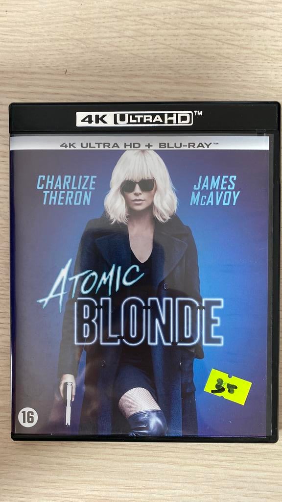 Atomic 4K blu ray NL versie, Ophalen of Verzenden, Zo goed als nieuw, Actie
