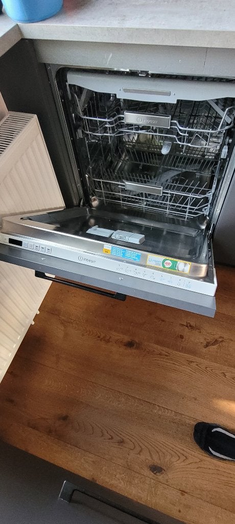 indesit inbouw vaatwasser