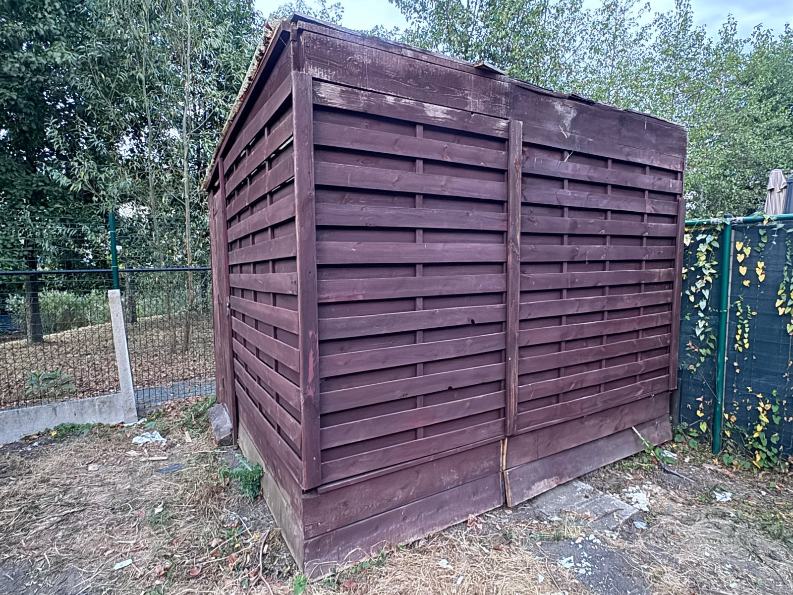 Praktisch tuinhuis, op te halen in Ekeren, België, Tuin en Terras, Tuinhuizen, Ophalen, Tuinhuis, 250 tot 500 cm, Zonder ramen